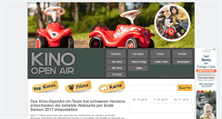 Desktop Screenshot of kino-openair.ch